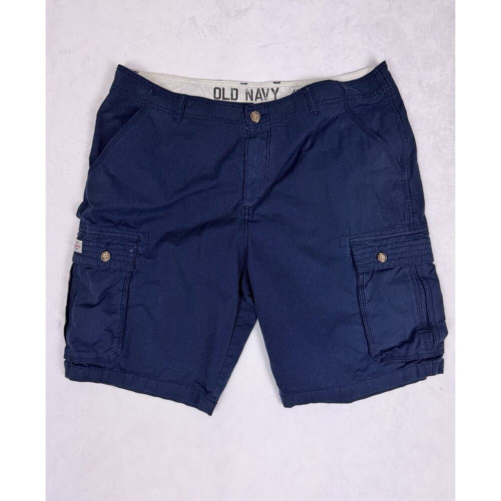 Old Navy Men's Cargo Shorts Size 40 Utility Blue Quality Garments
